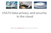 CS573 Data privacy and security  in the cloud