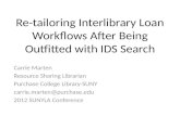 Re-tailoring Interlibrary Loan Workflows After Being Outfitted with IDS Search