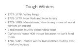 Tough Winters