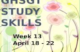 GHSGT  Study Skills