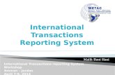 International Transactions Reporting System