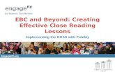 EBC and Beyond: Creating Effective Close Reading Lessons
