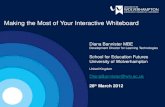Making the Most of Your Interactive Whiteboard