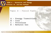 Topic  4  –  Fossil Fuels