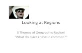 Looking at Regions
