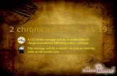 2 chronicles 12:1 – 15:19