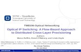 Optical IP Switching: A Flow-Based Approach t o Distributed Cross-Layer Provisioning