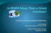 Is IRWM More Than a Grant Machine?