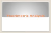 Fluorimetric  Analysis