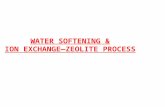 WATER SOFTENING & ION EXCHANGE—ZEOLITE PROCESS