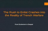 The Rush to Enlist Crashes into the Reality of Trench Warfare