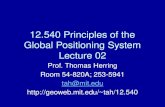 12.540 Principles of the Global Positioning System Lecture 02