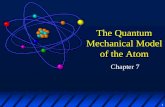 The Quantum Mechanical Model of the Atom