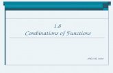 1.8  Combinations of Functions