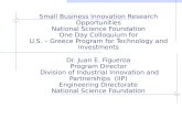 Dr. Juan E. Figueroa Program Director  Division of Industrial Innovation and Partnerships  (IIP)