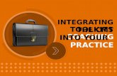 INTEGRATING  THE CMT
