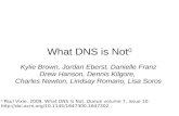 What DNS is Not 0