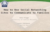 How to Use Social Networking Sites to Communicate to Families