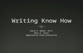 Writing Know How