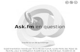 Ask.fm  en question