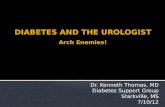 DIABETES AND THE UROLOGIST Arch Enemies!
