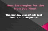 New Strategies for the New Job Hunt