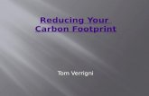Reducing Your  Carbon Footprint