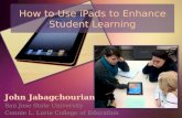 How to Use  iPads  to Enhance Student Learning