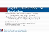 Digital  Revolution.. or Evolution