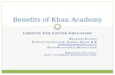 Benefits of Khan Academy