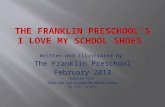 The Franklin Preschool’s I Love My School Shoes