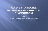 Avid Strategies In the Mathematics  Classroom