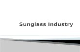 Sunglass Industry