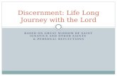 Discernment: Life Long Journey with the Lord