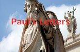 Paul’s Letters