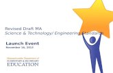Revised Draft MA Science & Technology/ Engineering Standards