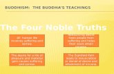 Buddhism:  The Buddha’s Teachings