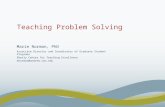 Teaching Problem Solving