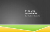 The  u.s  invasion