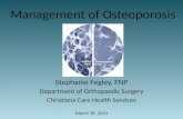 Management of Osteoporosis