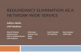 Redundancy Elimination As A Network-Wide Service