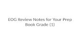 EOG Review Notes for Your Prep Book Grade (1)