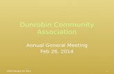 Dunrobin Community Association