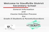 Welcome to Stouffville District   Secondary School