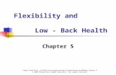 Flexibility and                                    Low - Back Health