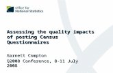 Assessing the quality impacts of posting Census Questionnaires