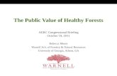 The Public Value of Healthy Forests