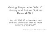 Making Airspace for WMUC: History and Future Options Beyond 88.1