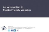 An Introduction to  Mobile Friendly Websites