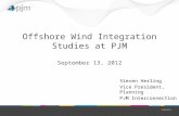 Offshore Wind Integration Studies at PJM September 13, 2012